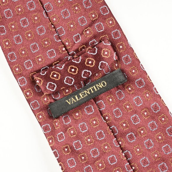 Four Vintage Designer Ties; Armani, Dior, Valentino, - Picture 2 of 7